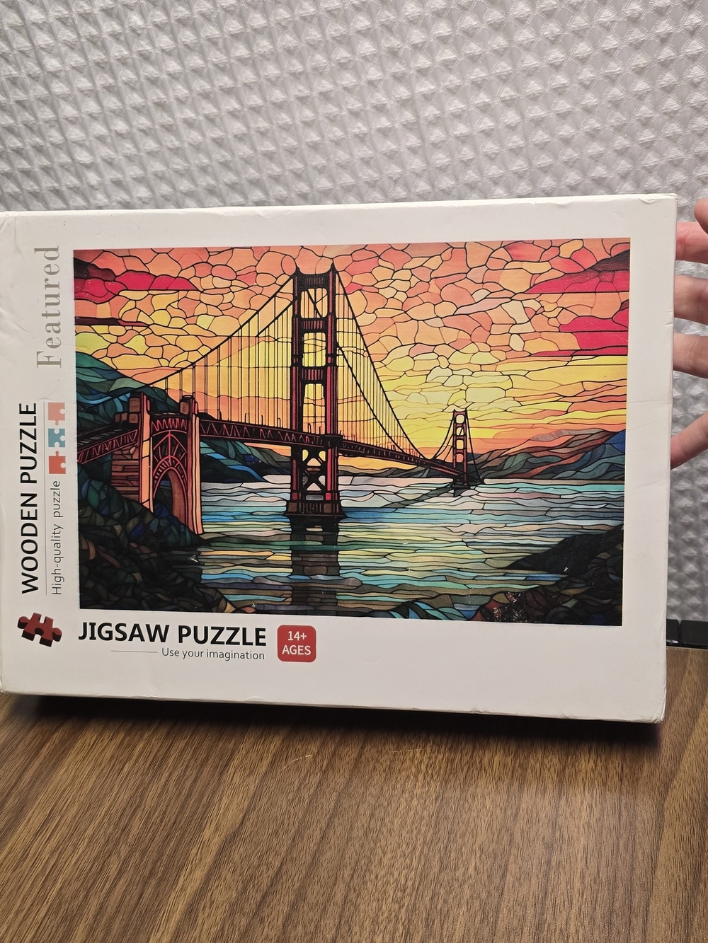 Wooden Jigsaw Puzzle - San Francisco Golden Gate Bridge 1000 Pieces